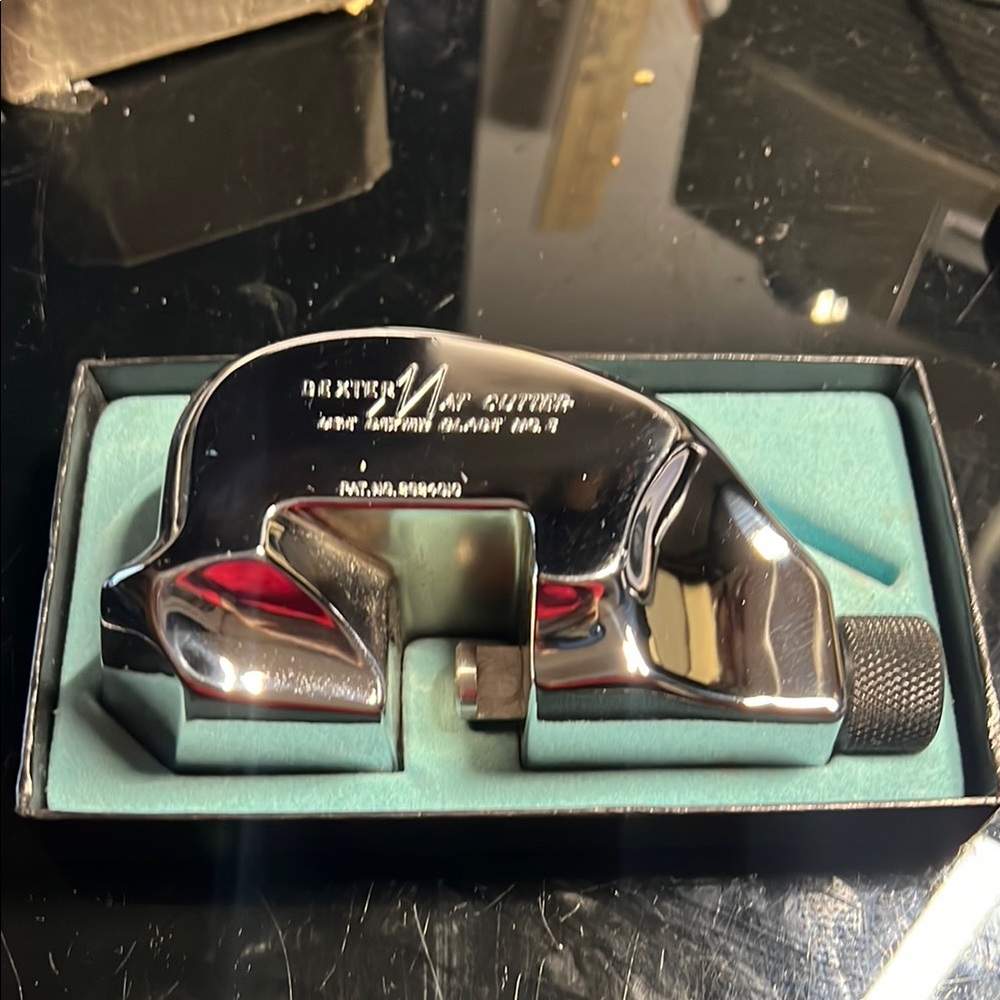 Dexter Mat Cutter - Chrome Plated - In Original Box (No Blade)